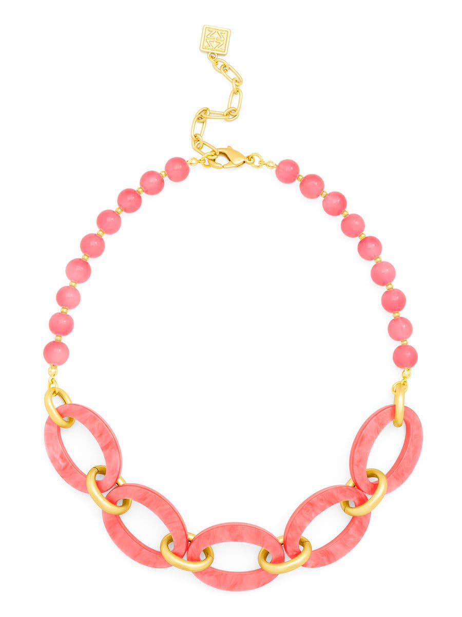 Resin Glassbead Necklace