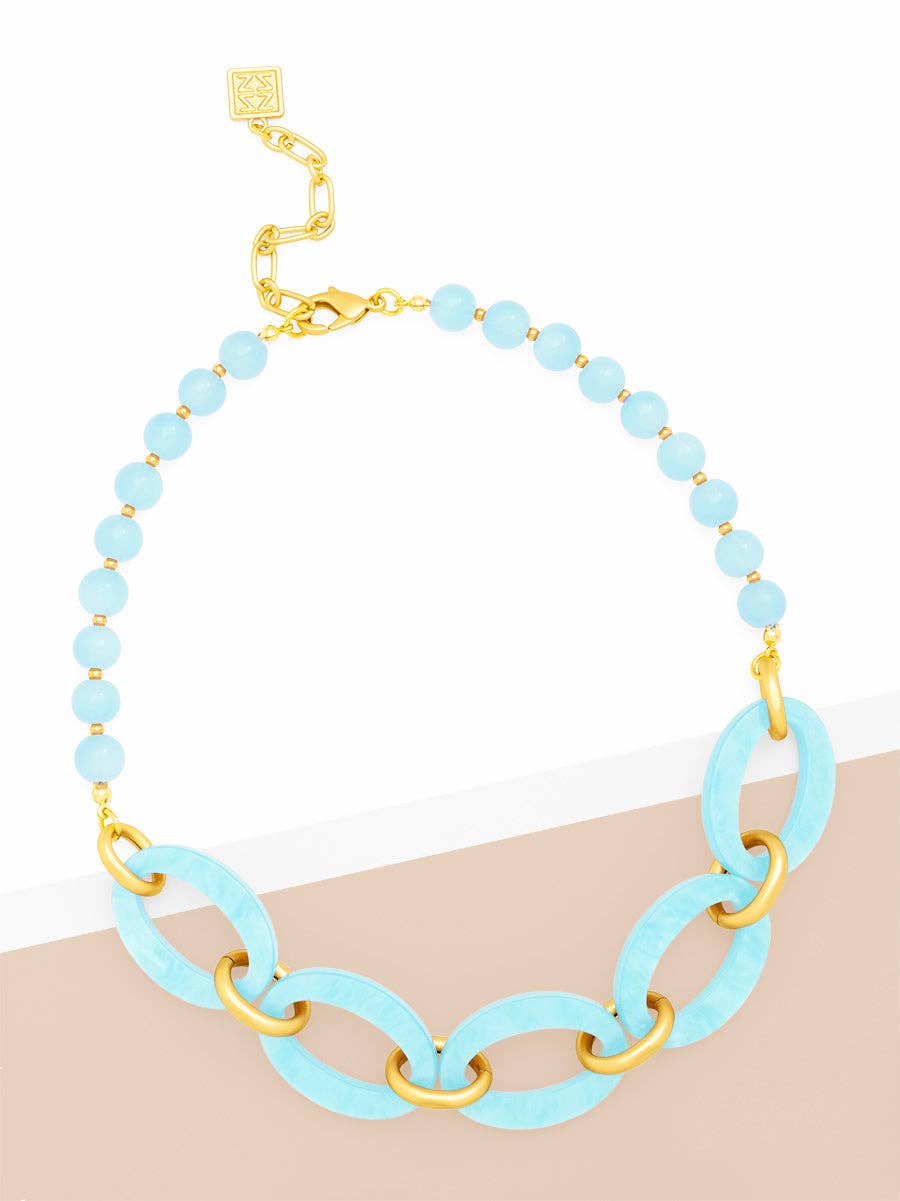 Resin Glassbead Necklace