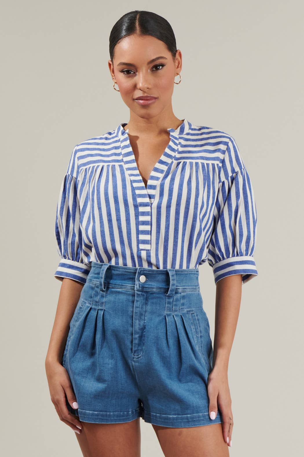 Catana Striped Top