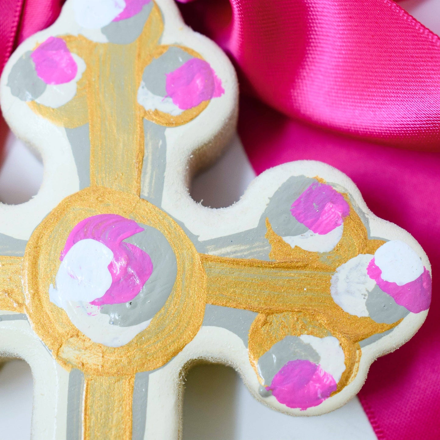 Devotion Cross -Pink