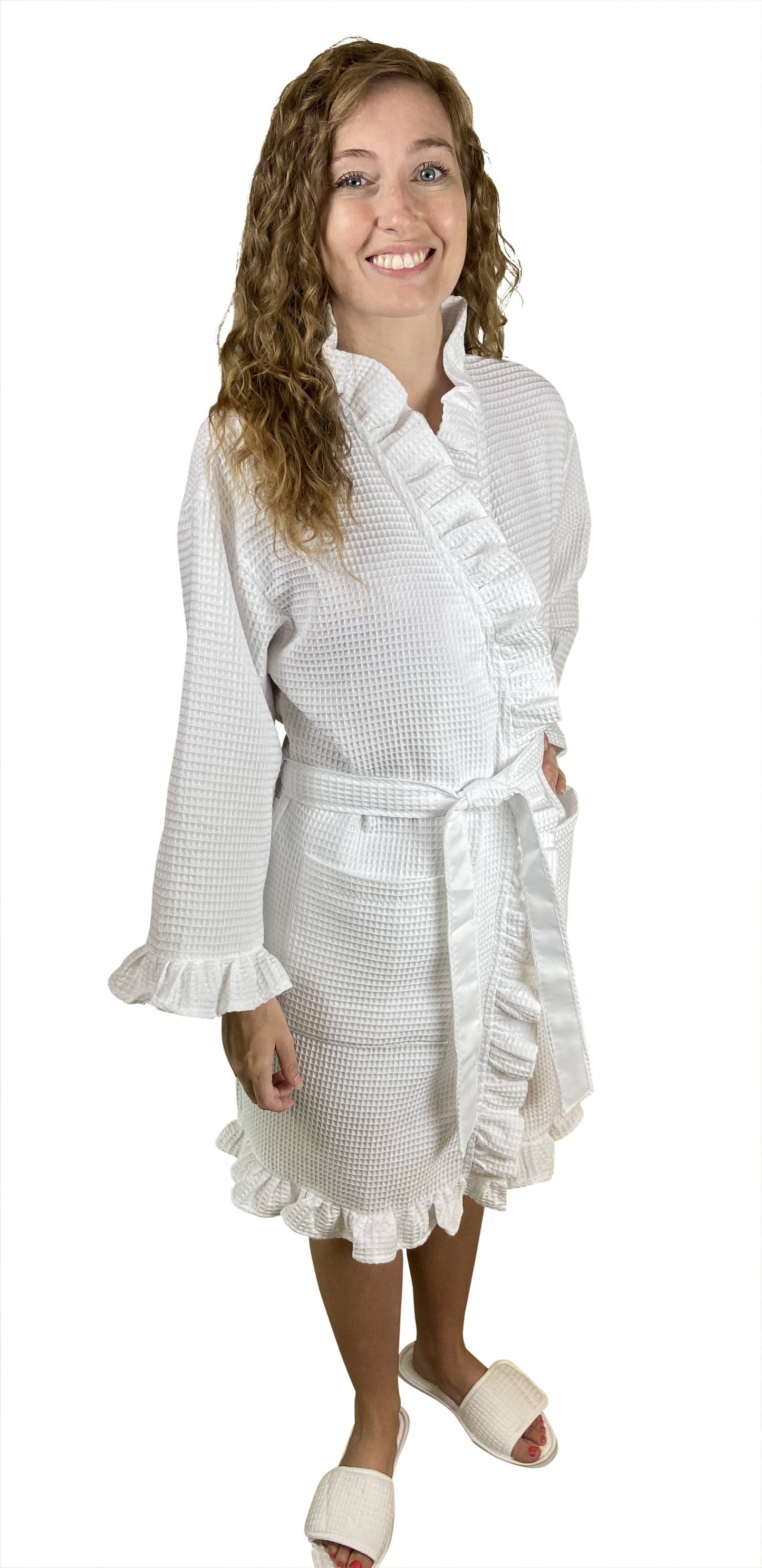 Kimono Waffle Robe