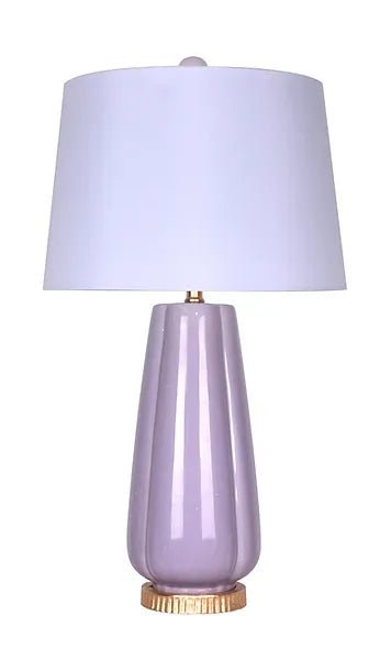 Lavender Ceramic Lamp