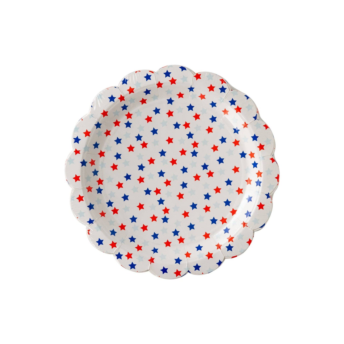 Scattered Stars Paper Plate