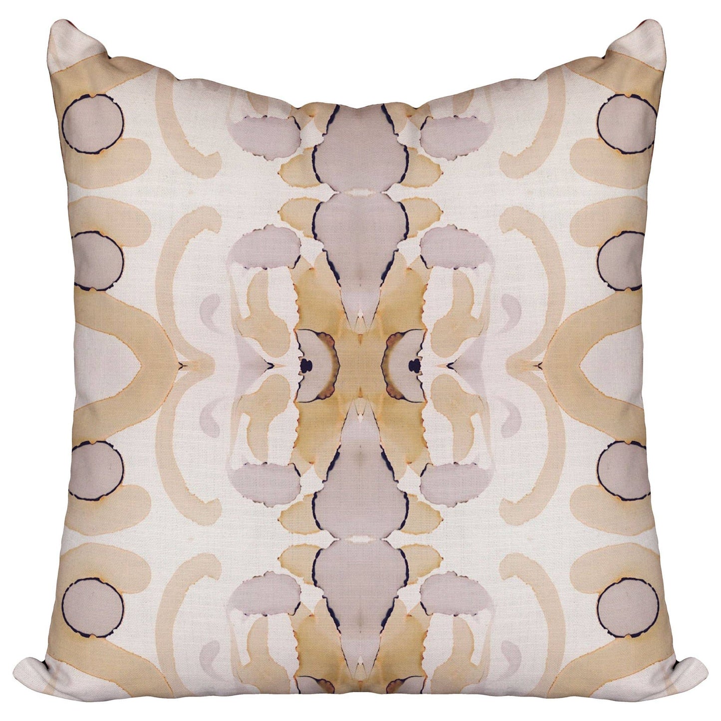 Windy O’Connor Greys and Lattes Pillow 22"