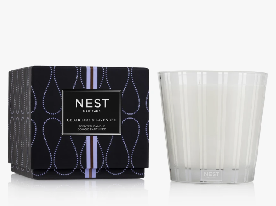 Cedar Leaf & Lavender 3-Wick Candle