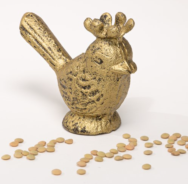 Gold Bird with Crown