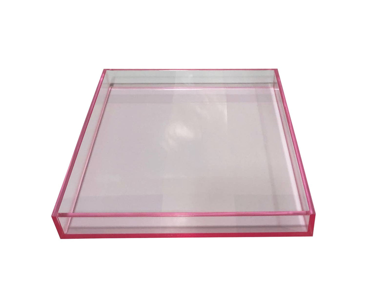 SQUARE LUCITE TRAY