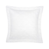 Yves Delorme Paris: White Triomphe Quilted Euro Sham