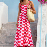 Geo Vacation Dress