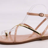 Crisscross Ankle Strap Sandals