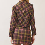 Plaid Skirt Set