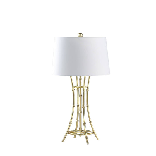 Gold Bamboo  Lamp