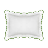 scalloped sham/Green