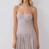 Striped Sweetheart  Maxi Dress
