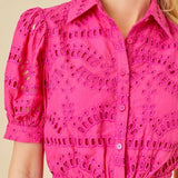Eyelet Lace Romper