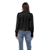 Long Sleeve Peter Blouse