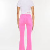 Neon Pink Kick Flare