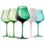 Beaches of Thai Island Wine Glasses S/5