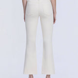 Cream Bootcut Jeans