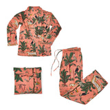 Green Tropical Pajama Set