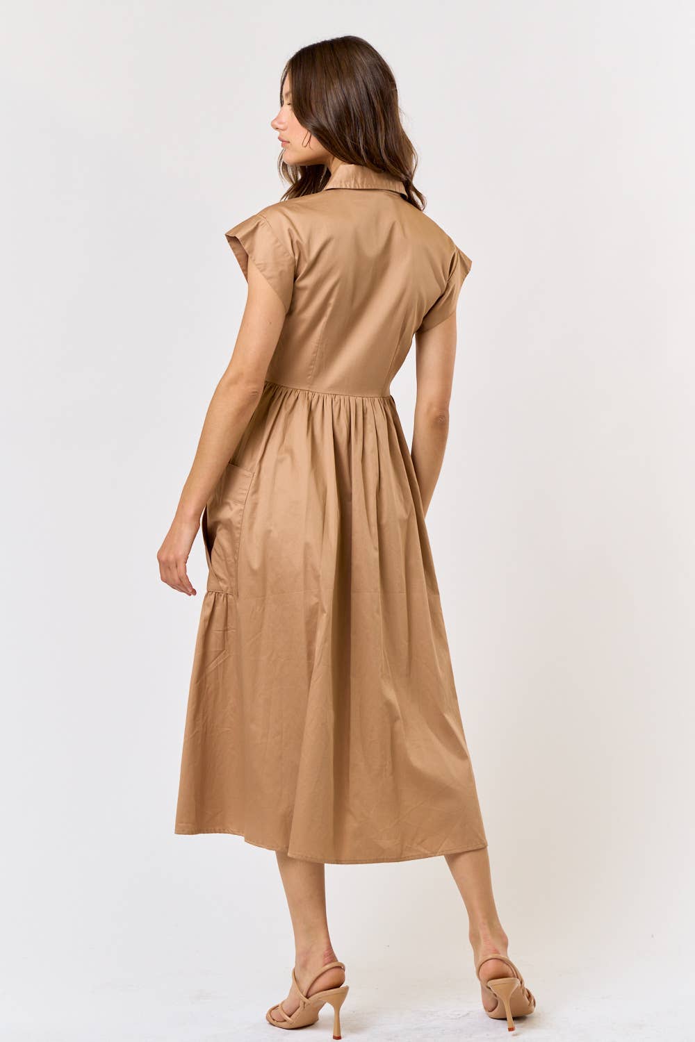 Cap Sleeve Maxi Dress