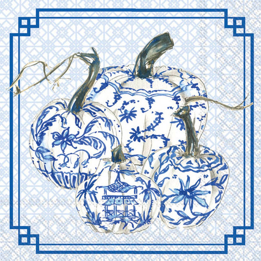 Royal Pumpkins Cocktail Napkin