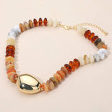 Chunky Pebble Resin Necklace