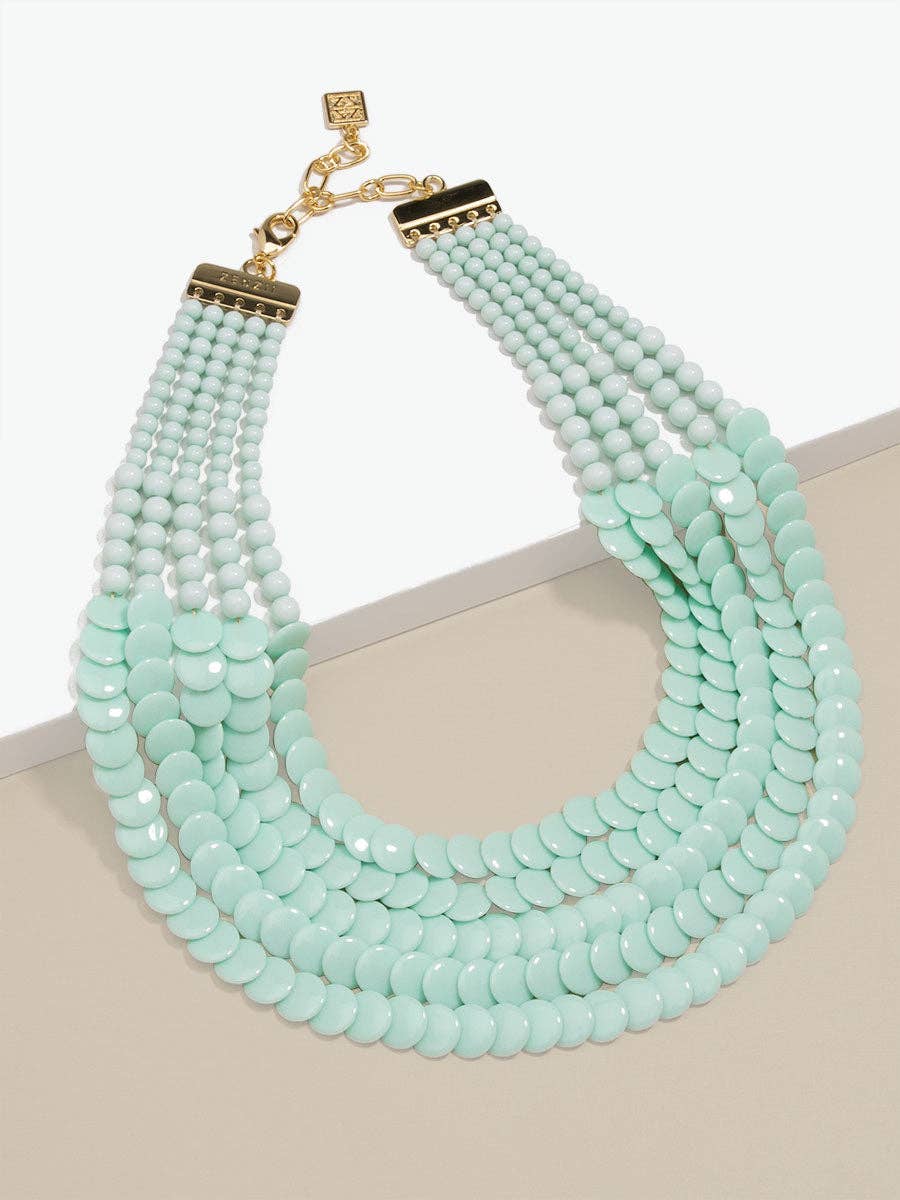 Beaded Bib Necklace