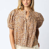 Greta Leopard Shirt