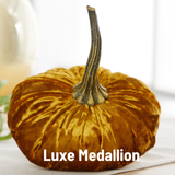 Large Velvet Pumpkin