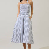 Kolin Smocked Midi Dress