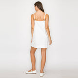 Lovely White Daisy Dress