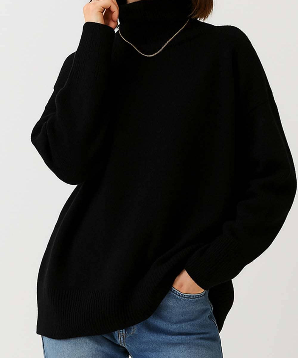 Turtleneck Knit Sweater