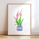 Ginger Jar Orchids S/2