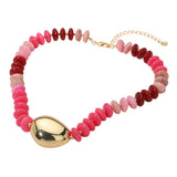 Chunky Pebble Resin Necklace