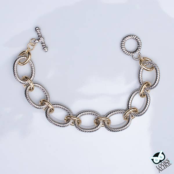 Designer Style Link Bracelet