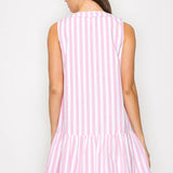 Dreamy Pink Stripe Dress