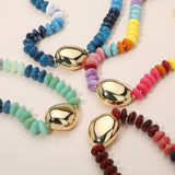 Chunky Pebble Resin Necklace