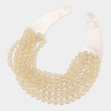 Chunky Acrylic Bead Necklace