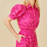 Eyelet Lace Romper