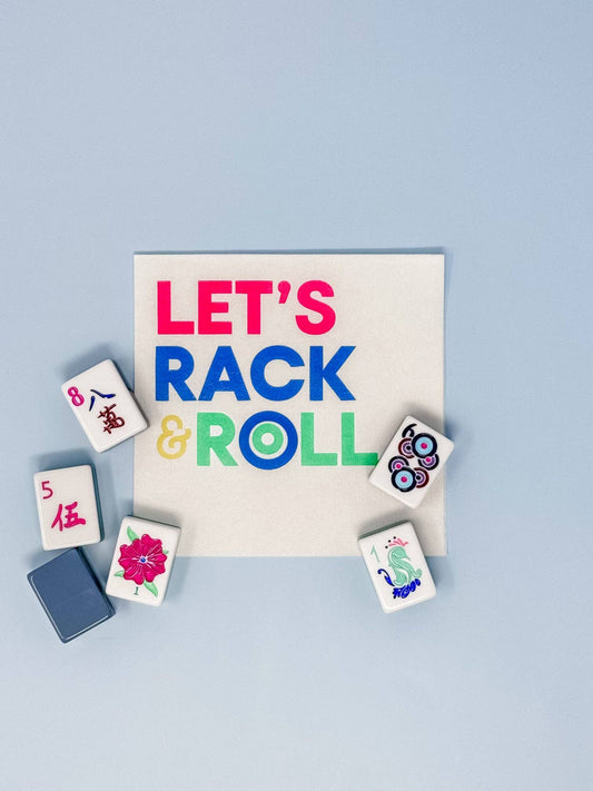 Let's Rack & Roll Napkin