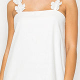 Lovely White Daisy Dress