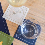 Golden Salute Cocktail Napkin Roll