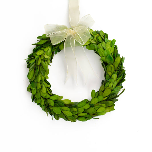 8" Boxwood Wreath