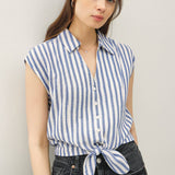 STRIPED GAUZE SET