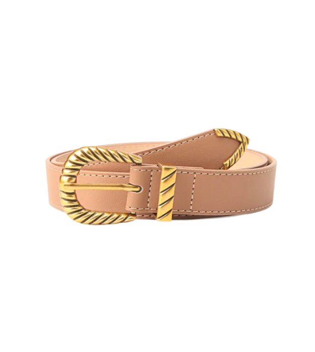 Rippled Buckle Belt