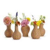 Wicker Weave Small Vase