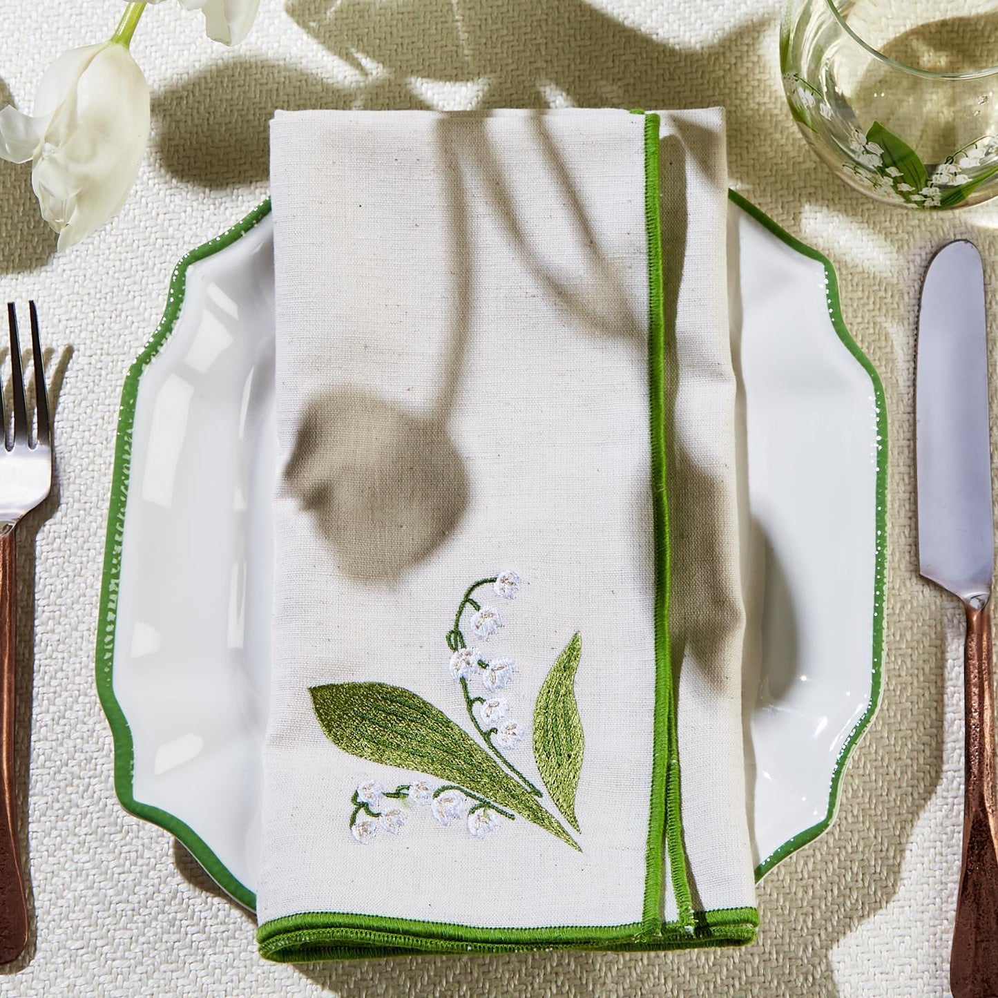Lily of the Valley Napkins