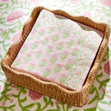 Floral Block Paper Napkin