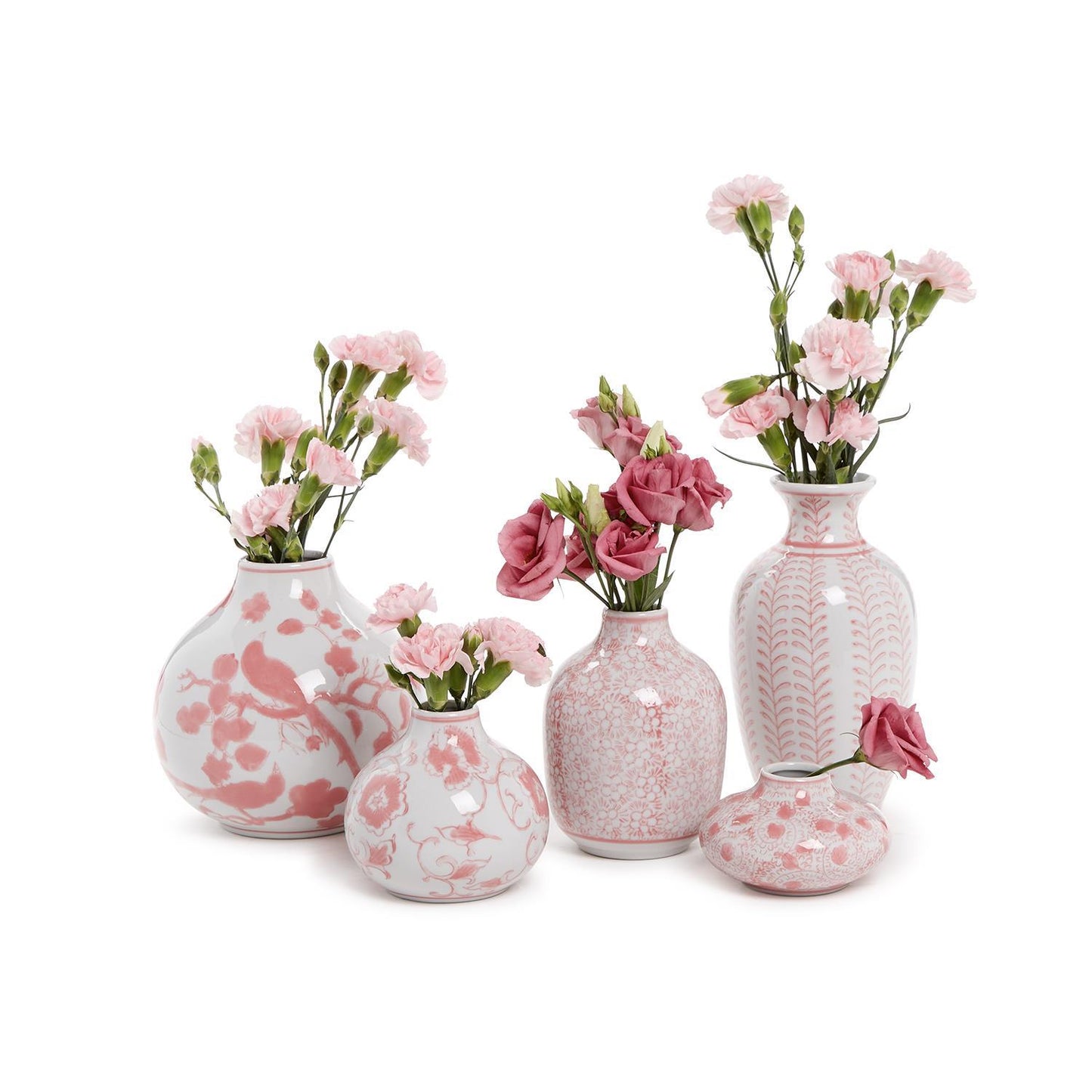 Pink Chinoiserie Vase